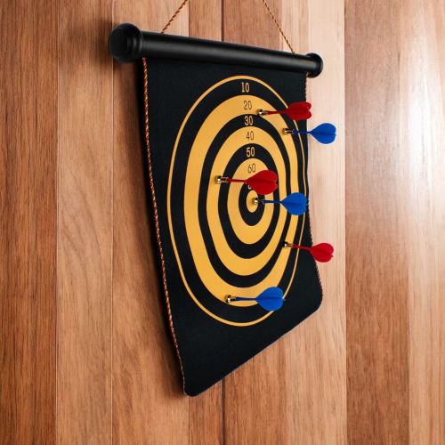 Go! Games Deluxe Magnetic Dart Board Set | 15 Inch | Family Safe Darts - Image 8