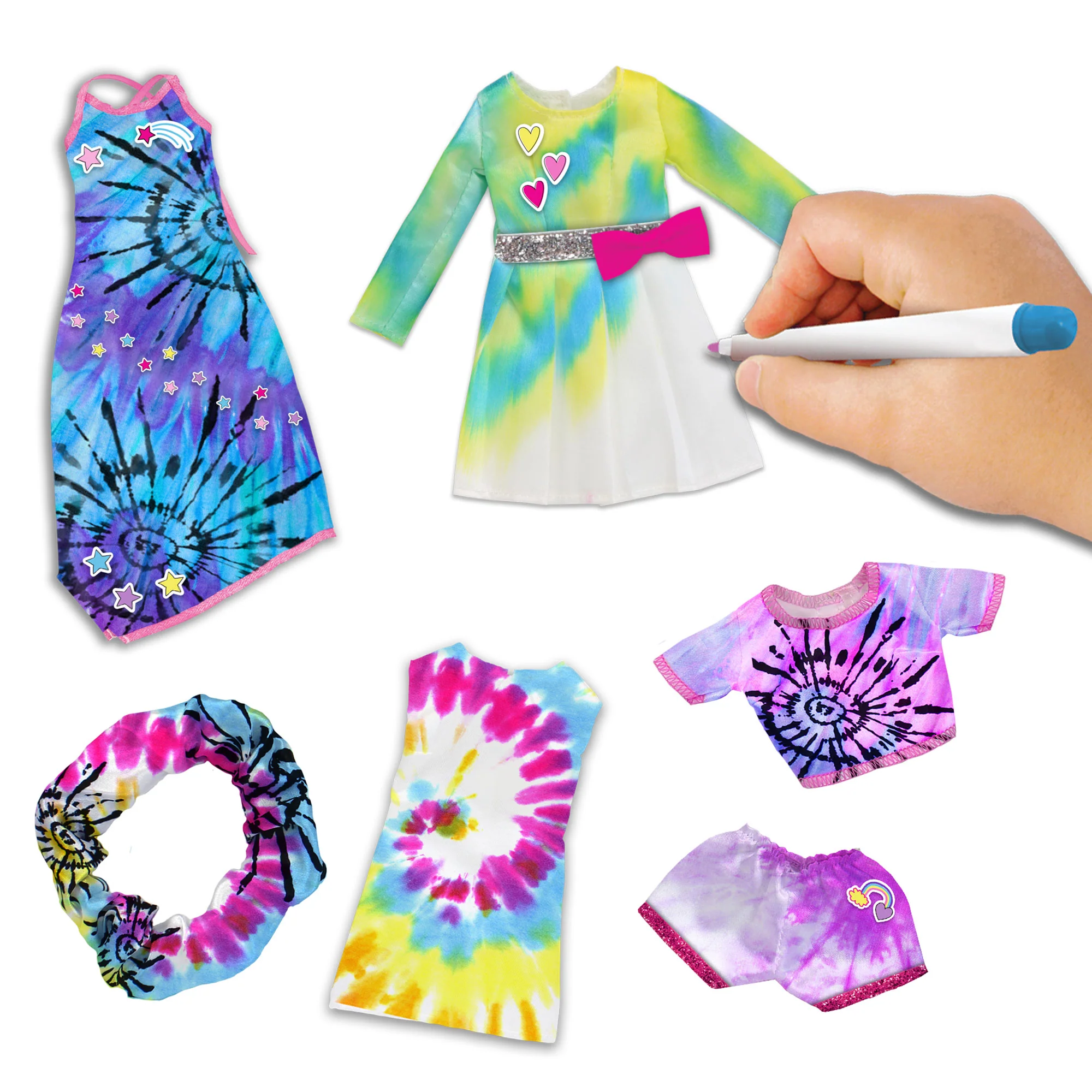 Barbie Be A Real Fashion Designer Tie-Dye Kit - Watercolor Magic - Image 3