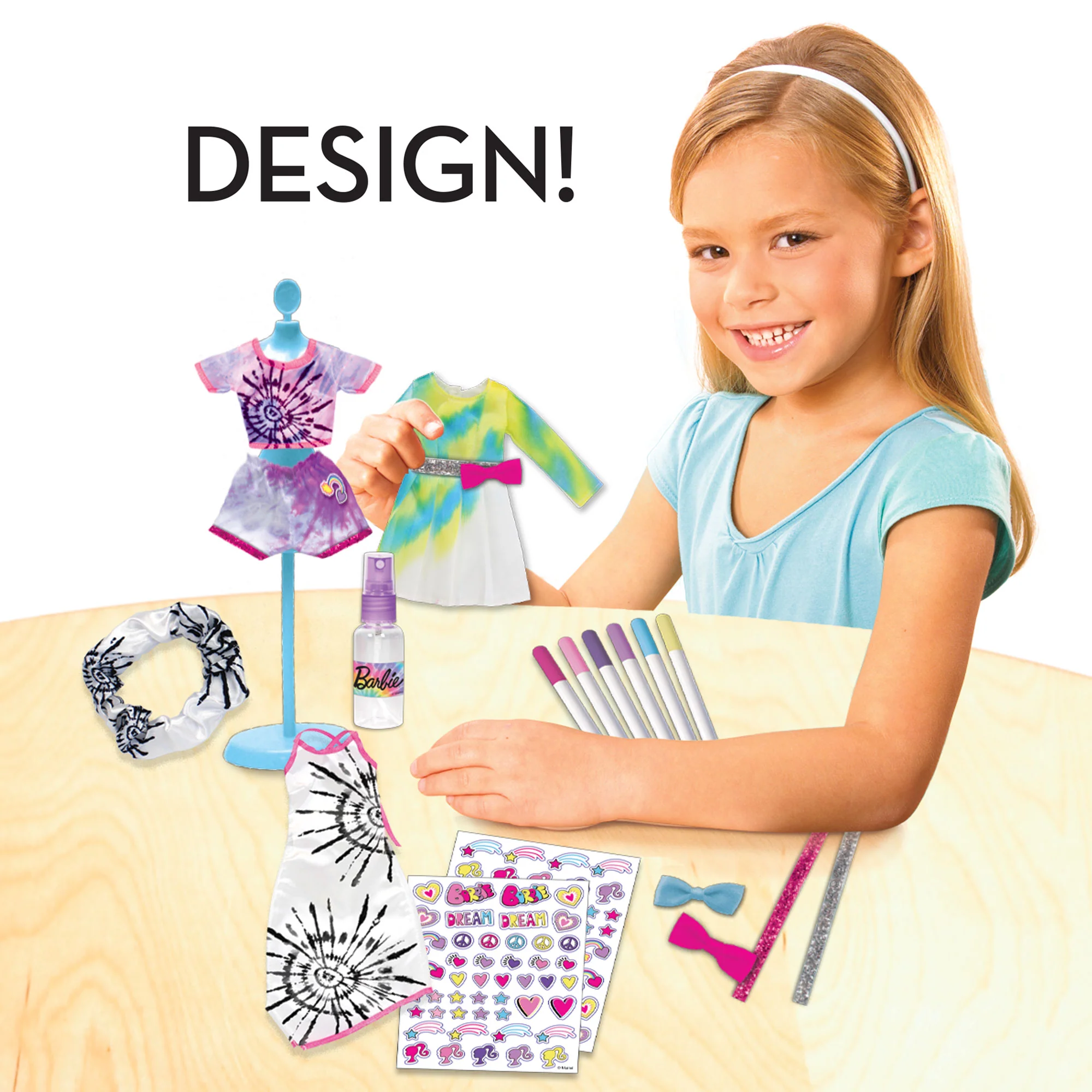 Barbie Be A Real Fashion Designer Tie-Dye Kit - Watercolor Magic - Image 4
