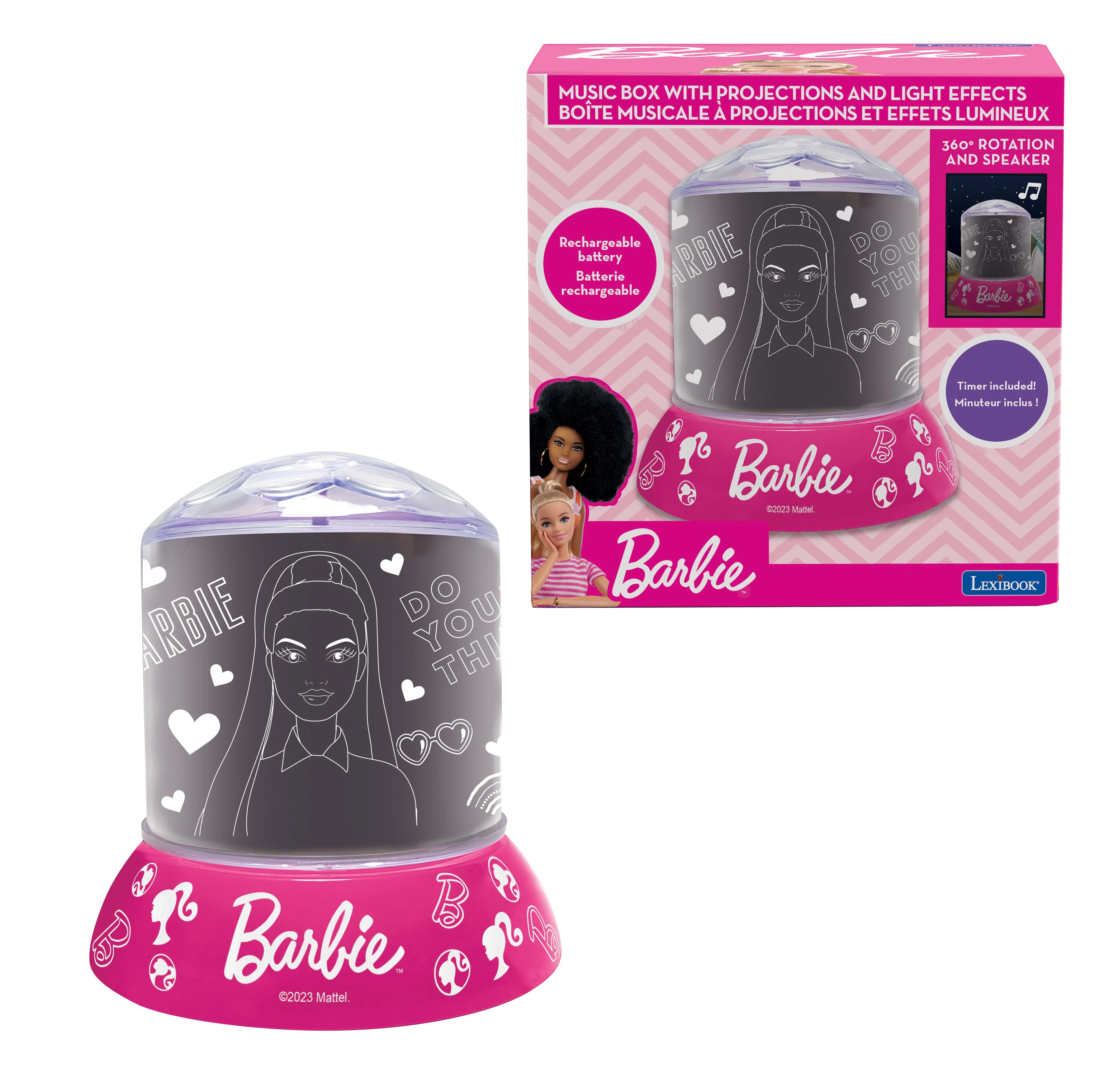 Barbie DreamLight Projector and Speaker - Kids' Nightlight - Image 5