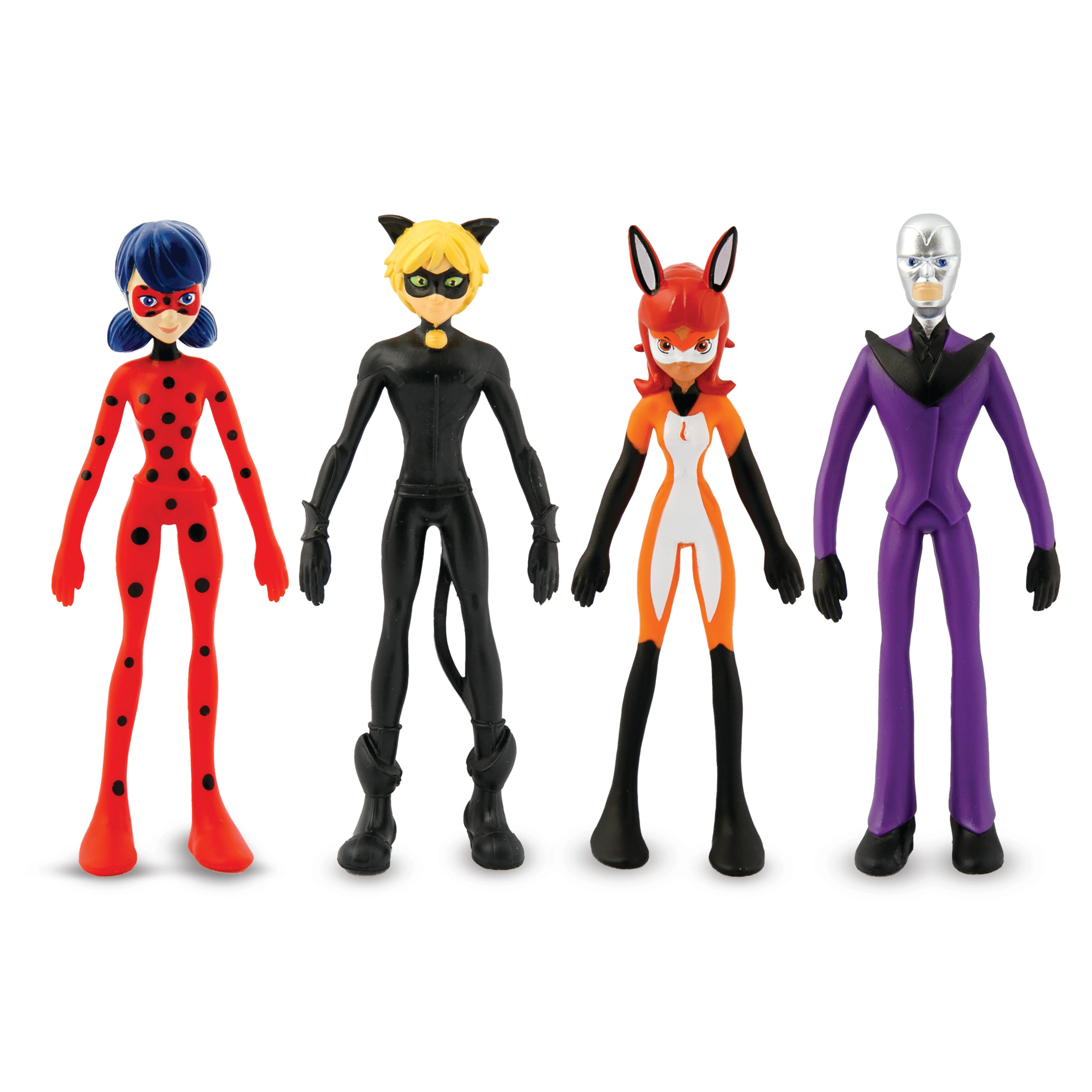 BEND-EMS Miraculous 5-inch Flexible Action Figure - Hawk Moth - Image 5