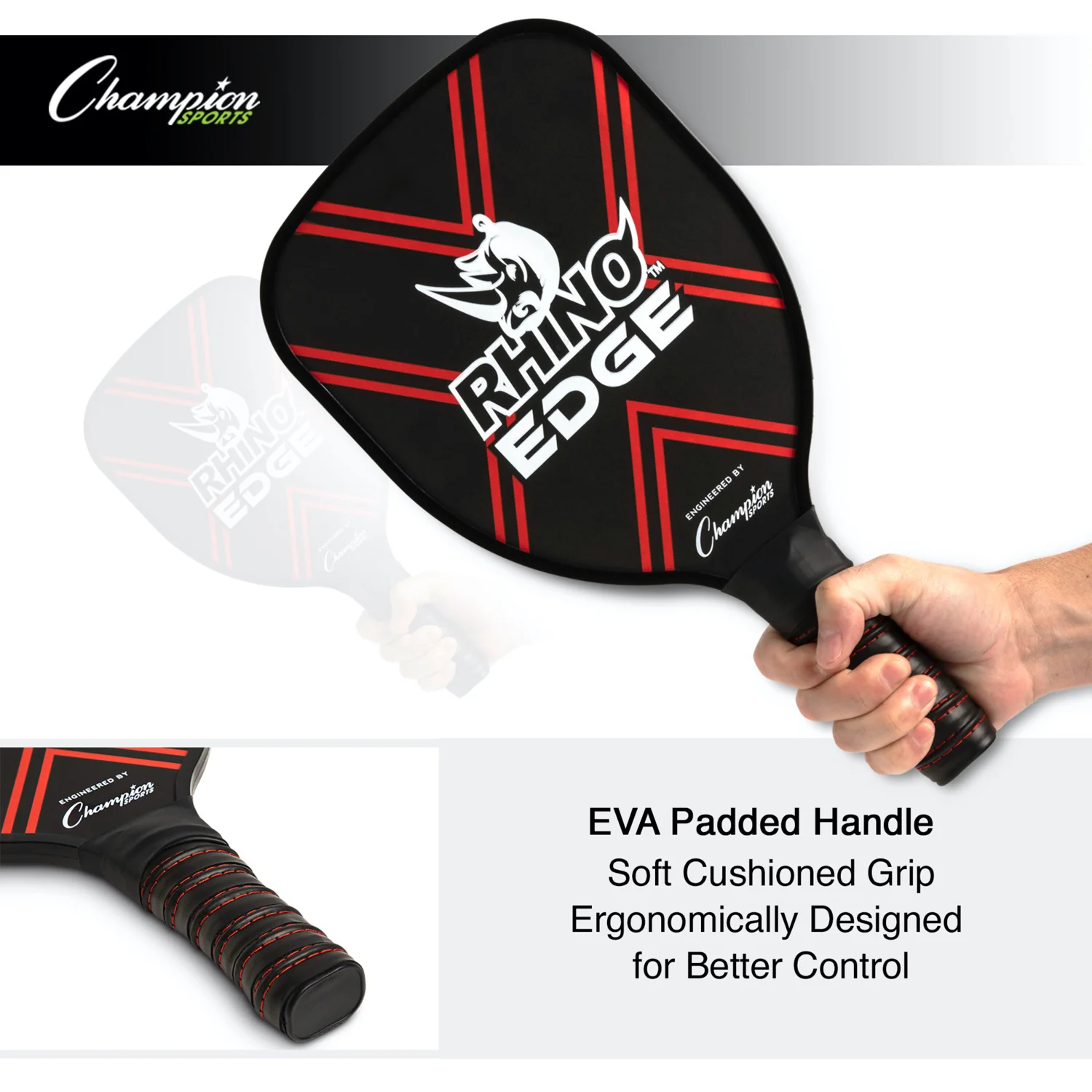 Champion Sports Rhino Pickleball Edge 2 Player Set - Image 5