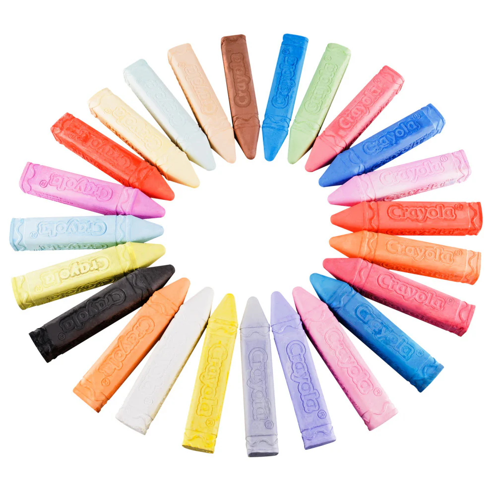 Crayola Outdoor Washable Sidewalk Chalk - 96 Vibrant Colors - Image 5