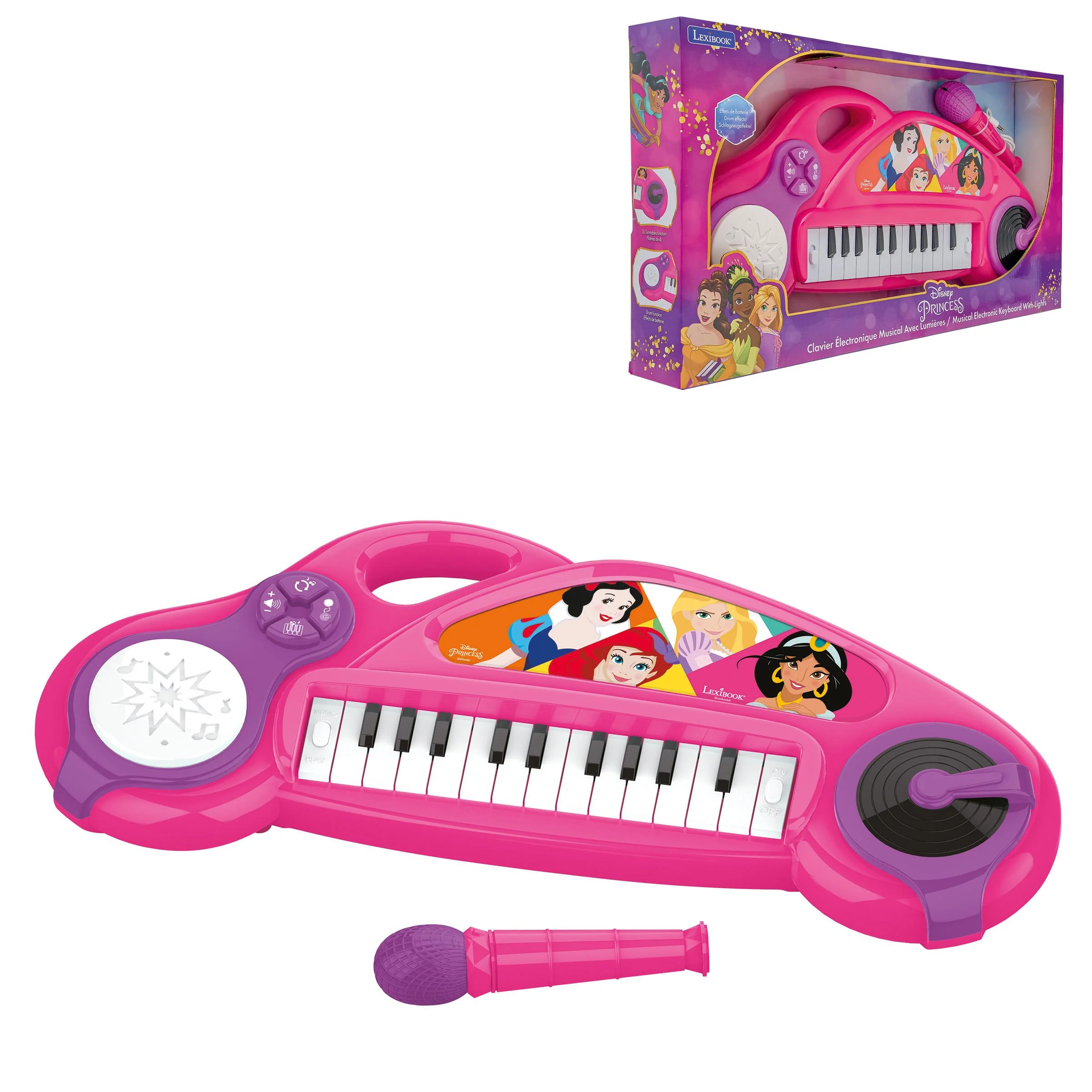 Disney Princess Enchanting Electronic Keyboard - Image 4