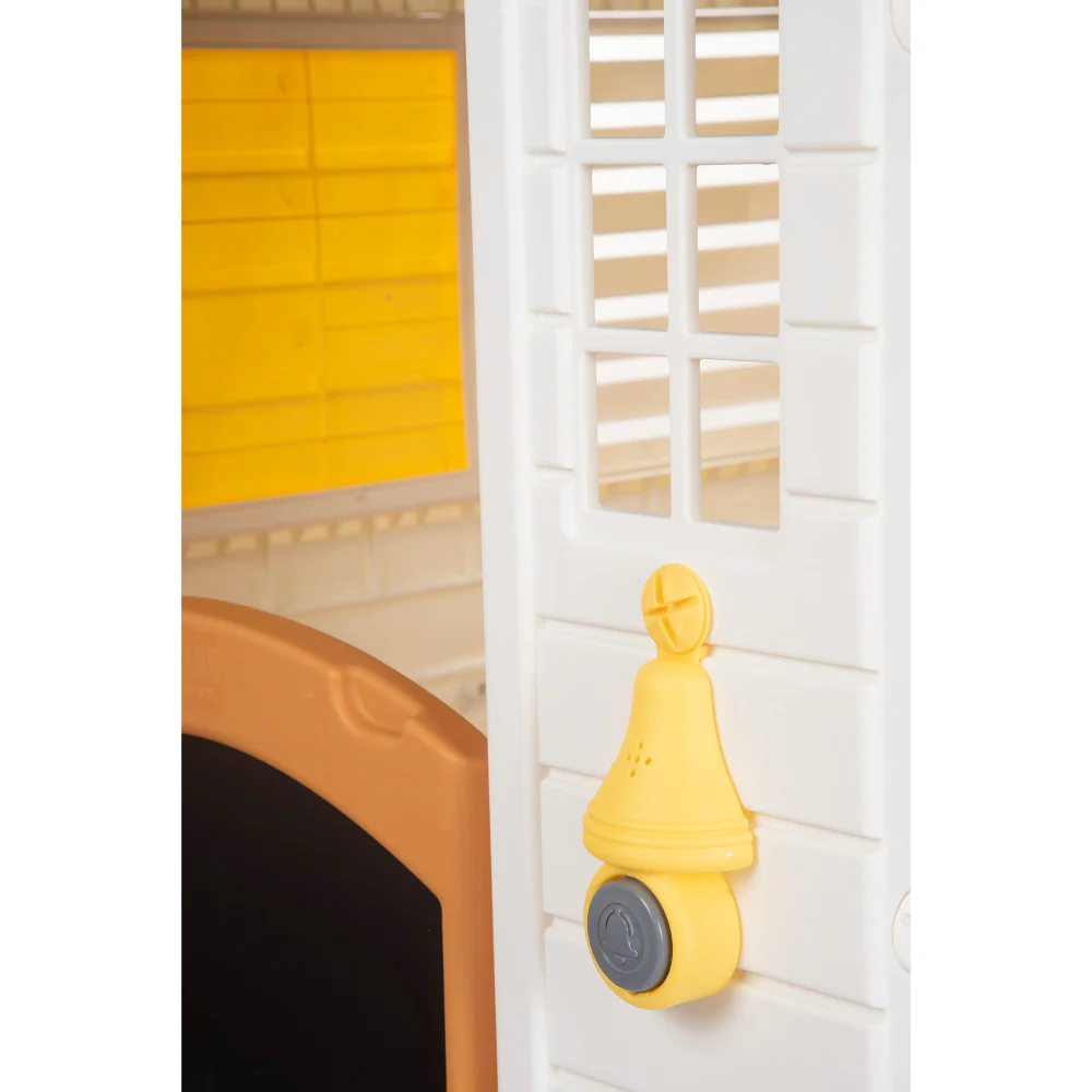 Dolu Garden Playhouse with Fence - Colorful Kids-Toddler Sanctuary - Image 6