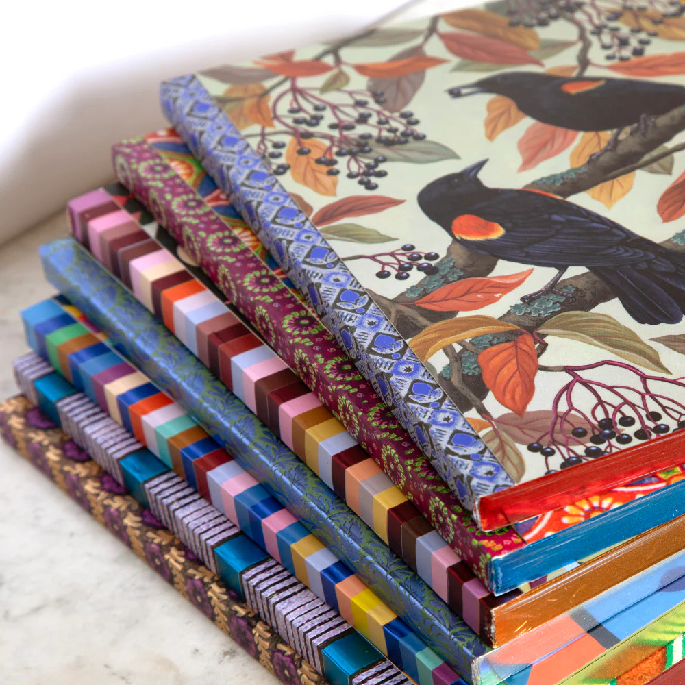 eeBoo Piece & Love Autumn Blackbirds Gilded Journal - Hardcover Diary - Image 4