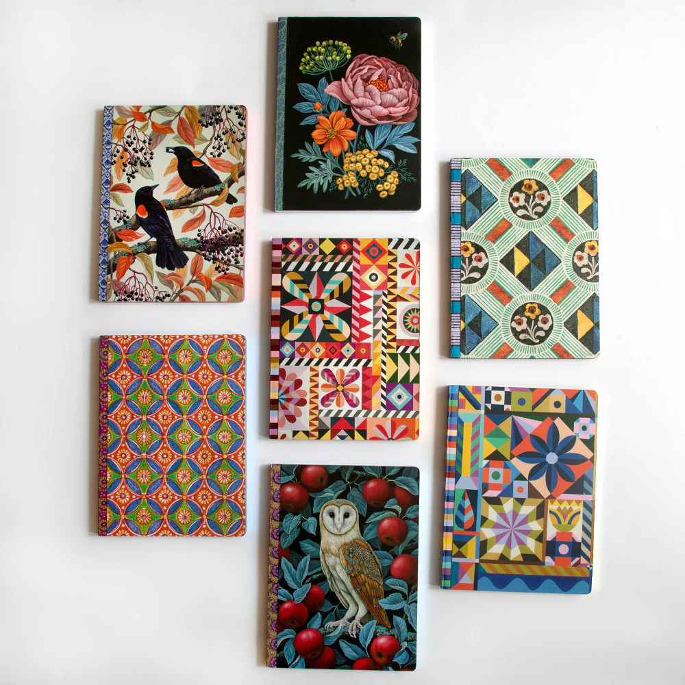 eeBoo Piece & Love Autumn Blackbirds Gilded Journal - Hardcover Diary - Image 6