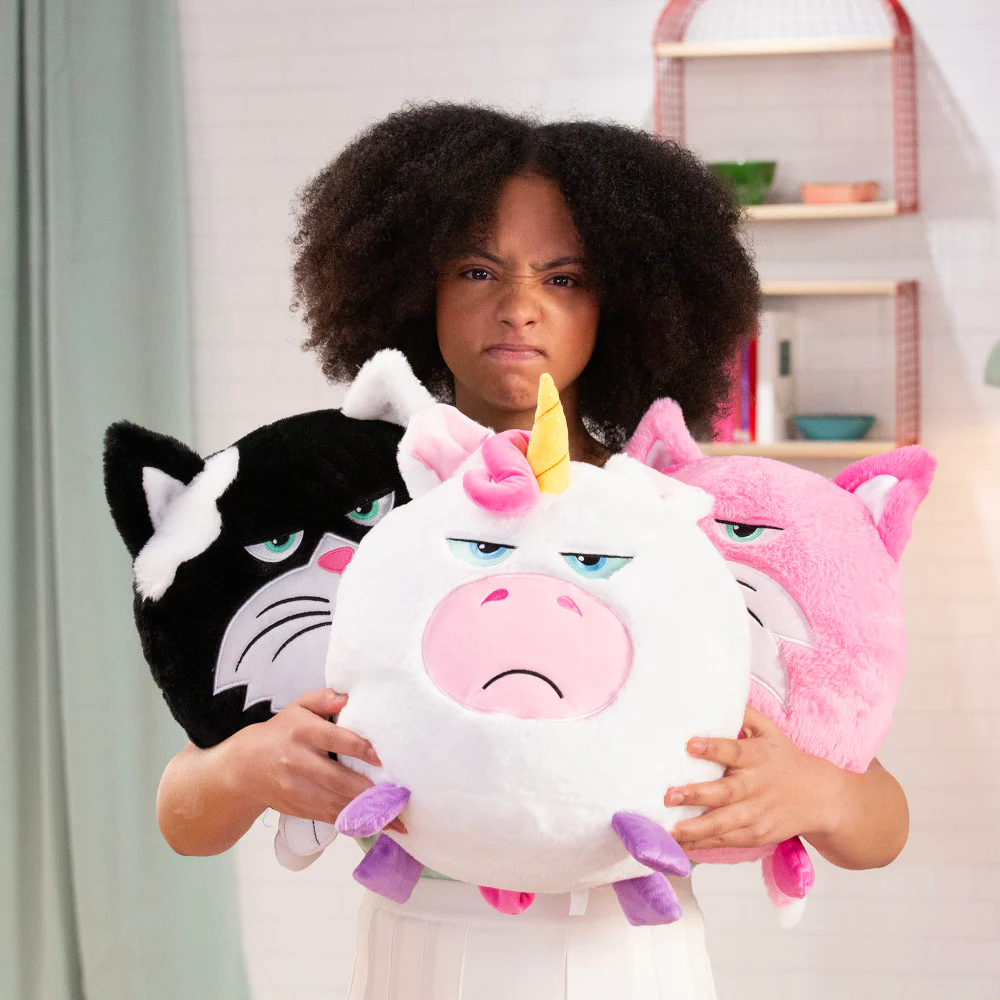 Hangry Petz Lucy Pink Cat 12 inch Interactive Plush - Image 8