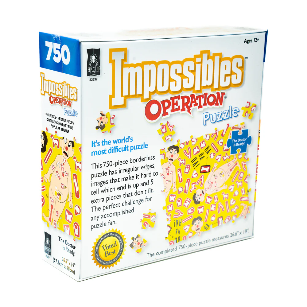 BePuzzled Hasbro Operation Jigsaw Puzzle - 750 pc - Image 3