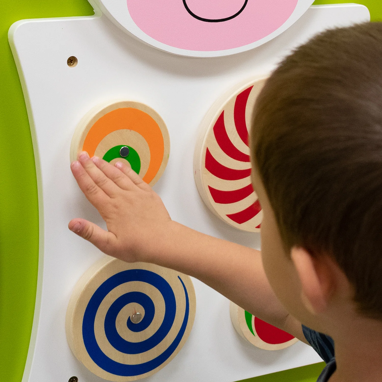 Learning Advantage Cow Activity Wall Panel - Interactive Toddler Play Center - 18m+ - Image 5
