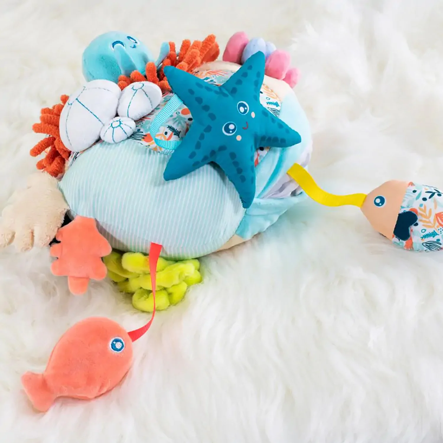 Miniland Sensorial Reef – Baby’s Interactive Sensory Center - Image 4