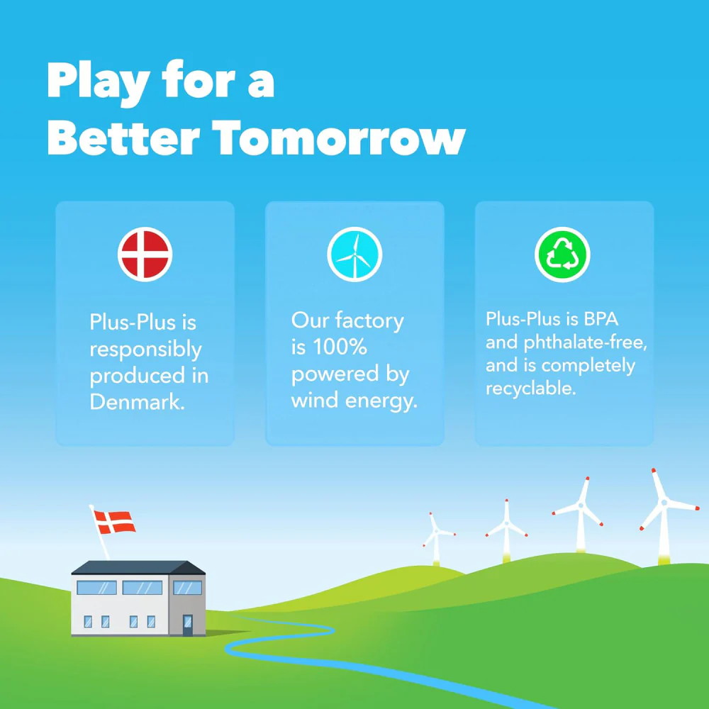 Plus-Plus Sports Mix Instructed Play Tube, 240 Pieces for Kids Ages 5+ - Image 5