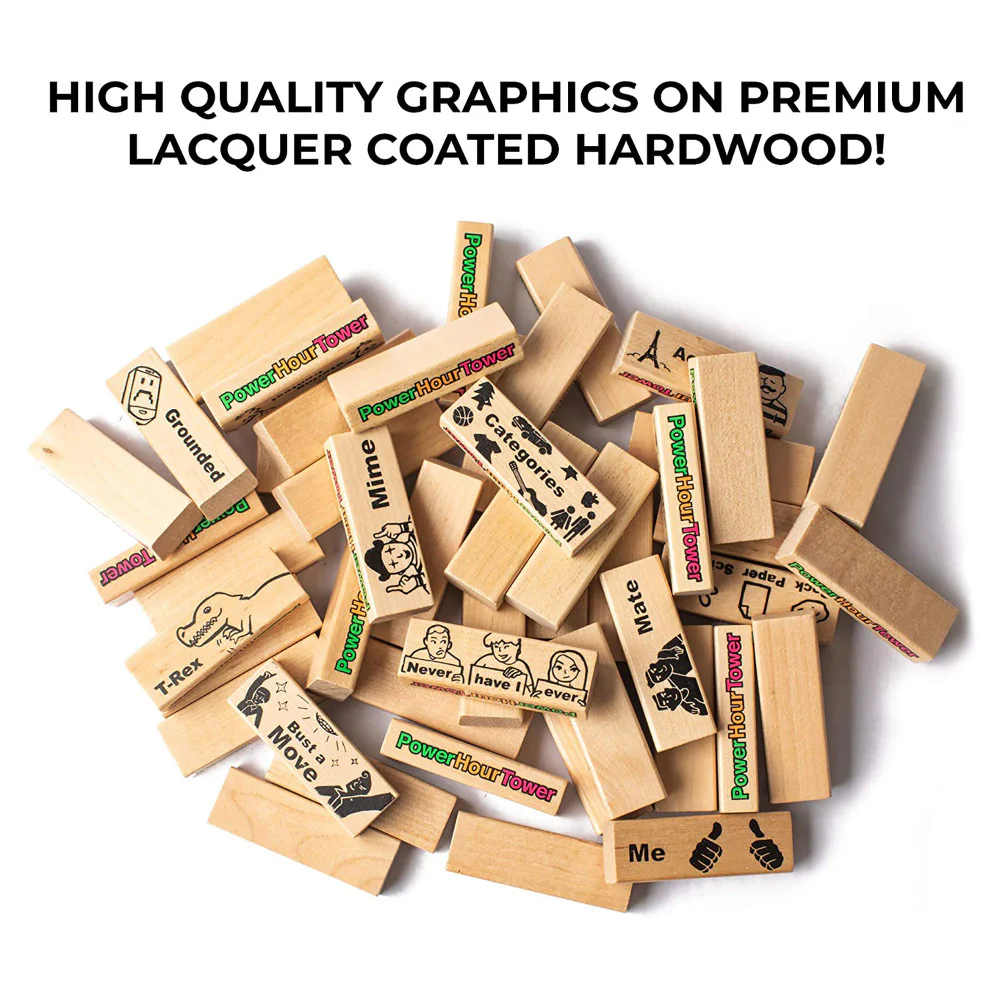 Power Hour Tower: Ultimate Party Game - Image 3