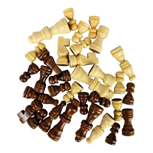 Classic Wooden Chess Set - Travel Friendly 12"x12" Board - Image 11