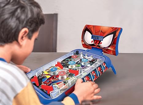 Spider-Man Themed Electronic Pinball Machine - Image 3
