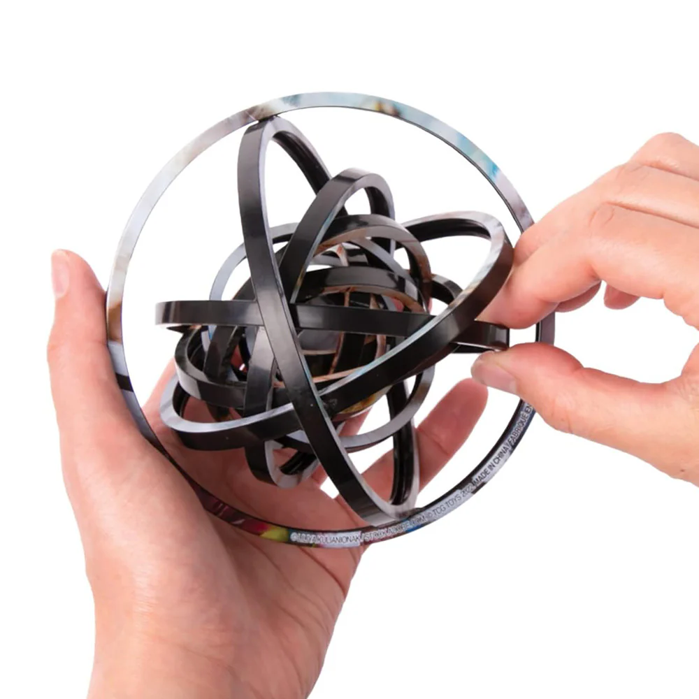 Barbie Glam Girls Spin Flip Puzzle - Double-Sided 12-Ring Game - Image 4