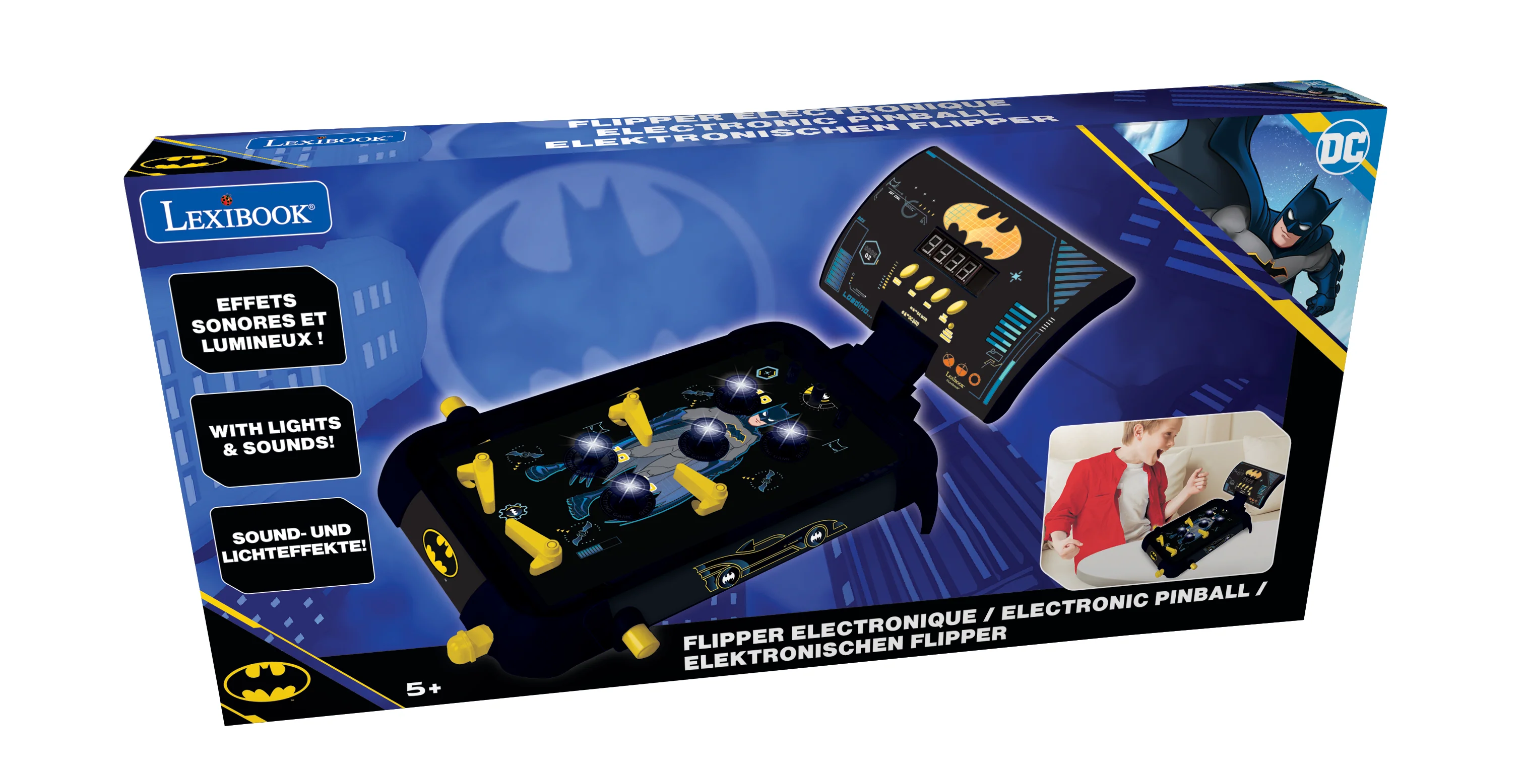 Batman Warner Electronic Pinball Machine Game - Image 3