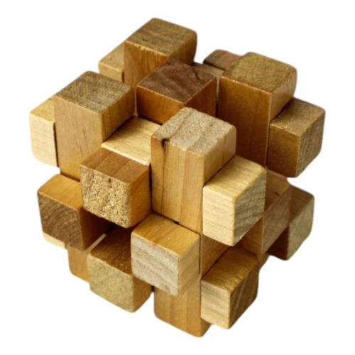 Classic Wooden MindBenders 6-Pack Puzzle Set - Intricate Brain Teasers - Image 10