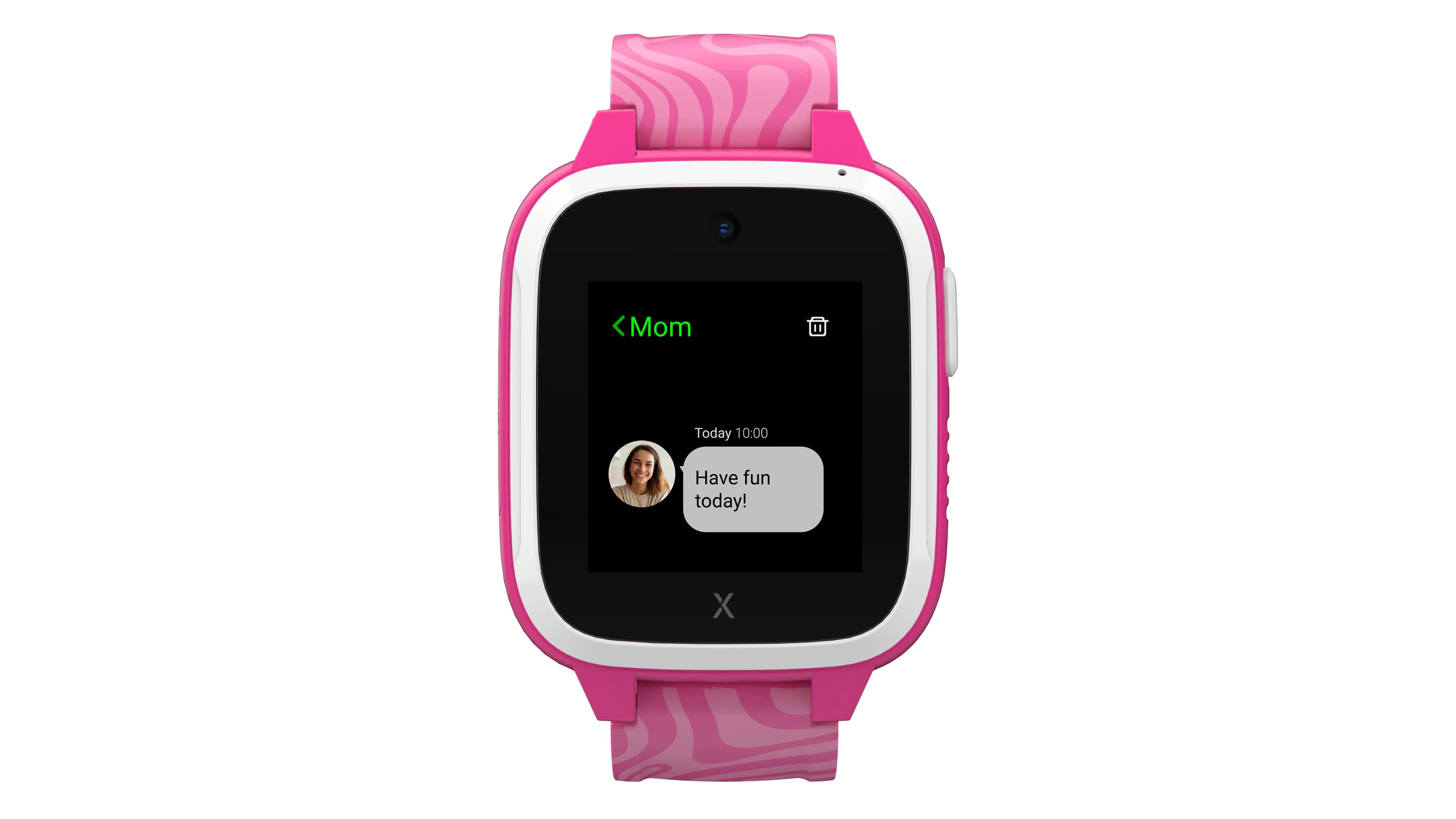 Xplora XGO3 Jungle Edition Kids’ Smart Watch - Pink Zebra Strap - Image 5