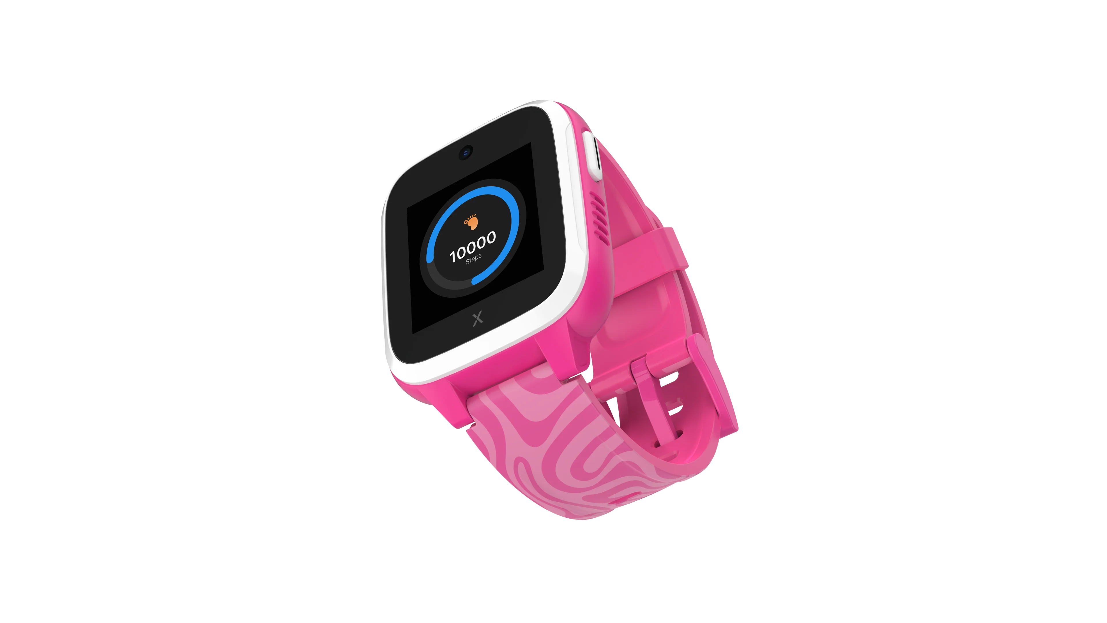 Xplora XGO3 Jungle Edition Kids’ Smart Watch - Pink Zebra Strap - Image 7